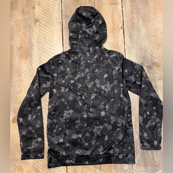Under Armour Hoodie Kids Youth Large YL Black Camo NEW Armour Fleece 1389394 - Picture 5 of 7